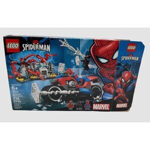 EMPTY BOX ONLY - LEGO 76113 Marvel Super Heroes Spider-Man Bike Rescue (235 pcs)